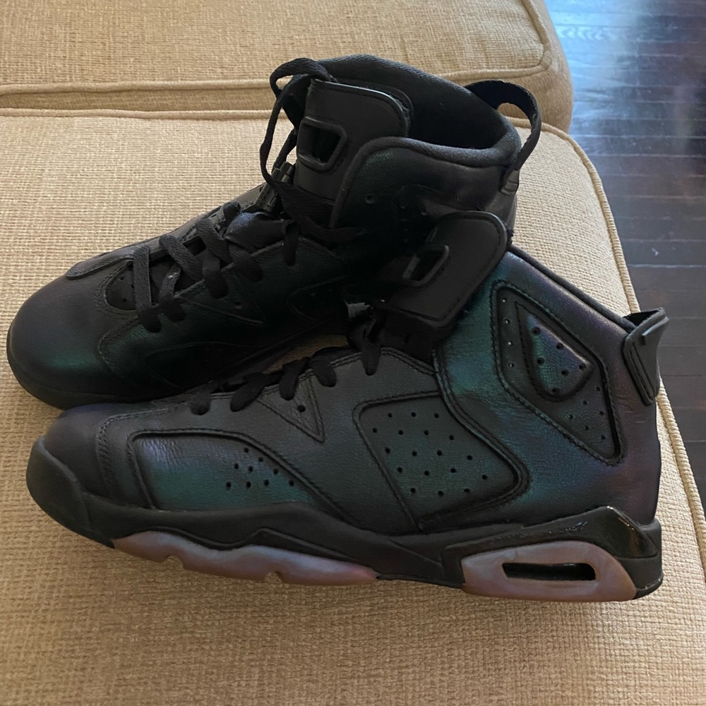 2017 Air Jordan 6 Retro 'All Star - Chameleon Youth Size 7 Used
